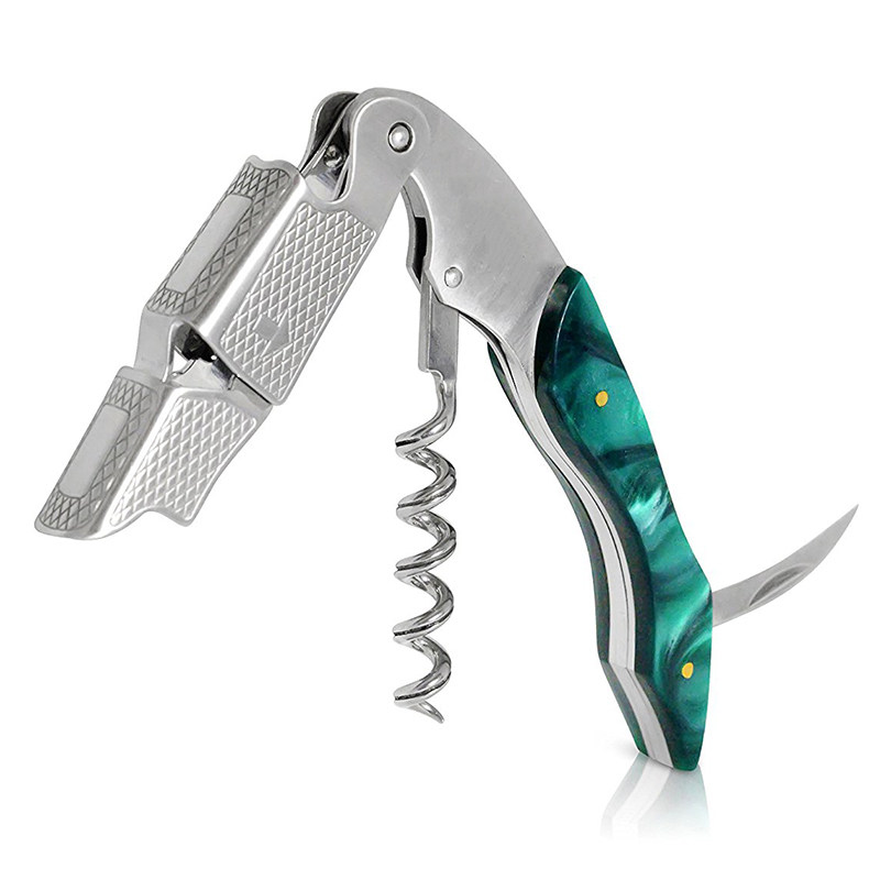 BR-WO47C Dark Green Waiters Corkscrew